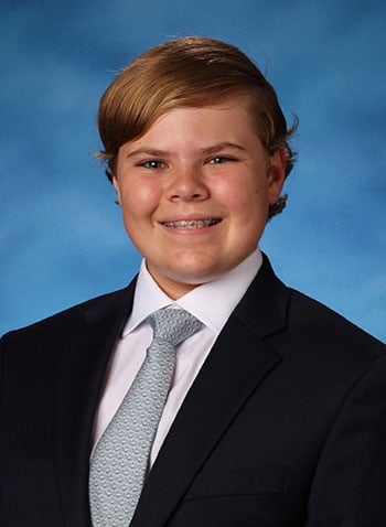 A headshot of student Cole F.